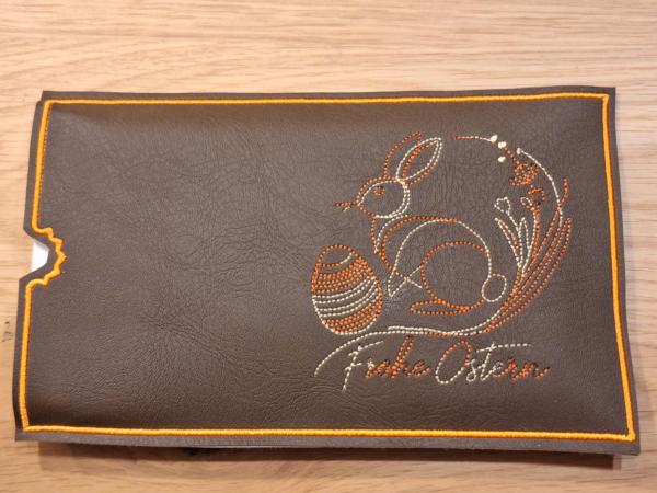 ITH - Stickdatei Schokoladenhülle Hase mit Ei